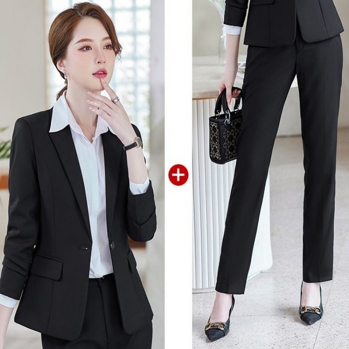 루스리더 여성 오피스룩 정장 루즈핏 상하세트 V176