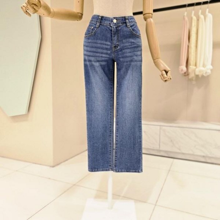 데스틸 D2523PT25일자핏 밴딩 썸머 데님팬츠DK1544889