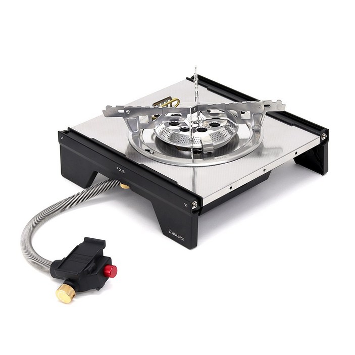 엘투케이알 바운스 캠핑 강염버너 미니 멀티스토브 FX3 LB-2406, 1개