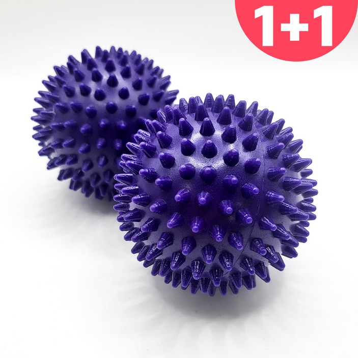 우디우디 고슴도치 셀프 지압 목 어깨 발 발바닥 경추 마사지볼