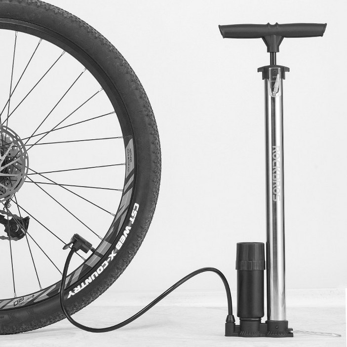 락브로스 자전거 에어 펌프 바람 공기 주입기