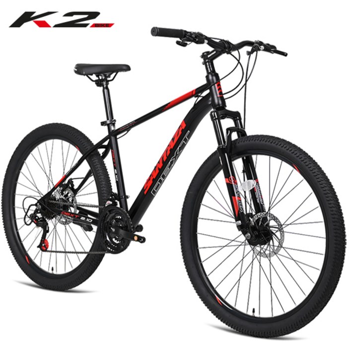 2025 케이투바이크 레이브2.1D 27.5인치 MTB자전거 선런 원터치21단 디스크브레이크