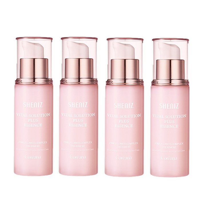 탄력 주름 기능성 에센스 코리아나 쉬니즈 바이탈 솔루션 에센스 55ml 4개, 4개, 55ml