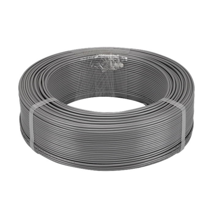 에스엔씨코리아 전기자재 접지선 전기선 HIV 단선 1.5SQ 회색 100M, 1개