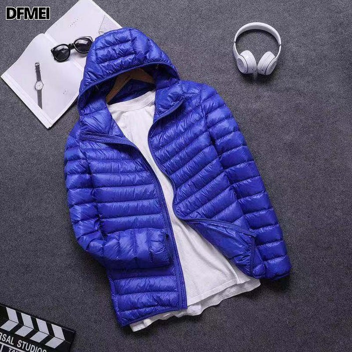 DFMEI 패딩 남자 얇은 패딩 겨울 슬림 후드 하이넥 솔리드 기모 베스트 코트 남 DFMEI 패딩 남자 얇은 패딩 겨울 슬림 후드 하이넥 솔리드 기모 베스트 코트 남