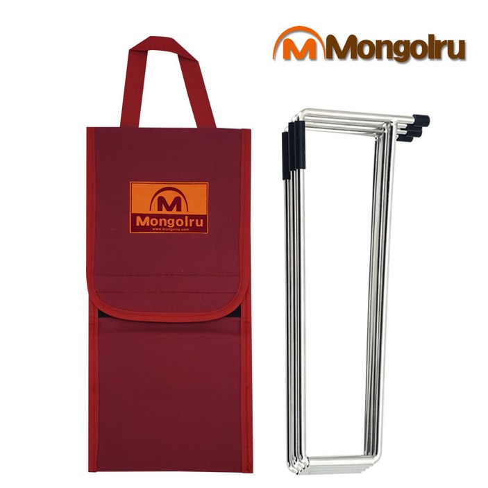 캠핑 받침대 스탠드 캠핑난로 팬히터 캠핑용박스 아이스박스 쿨러 거치대 스텐레스 접이식