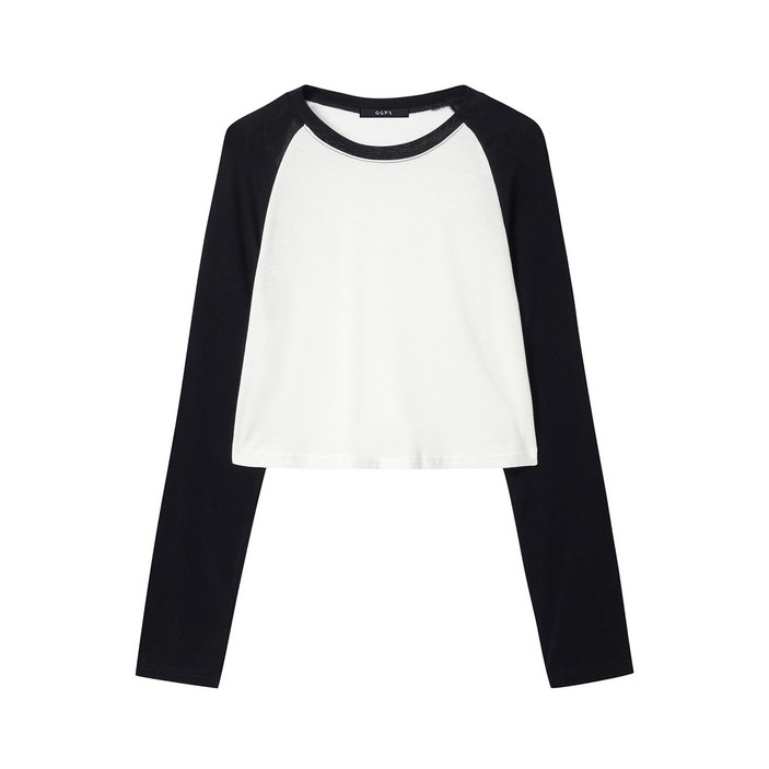 GGPX 크롭 나그랑 롱 티셔츠 (GPALW005D)