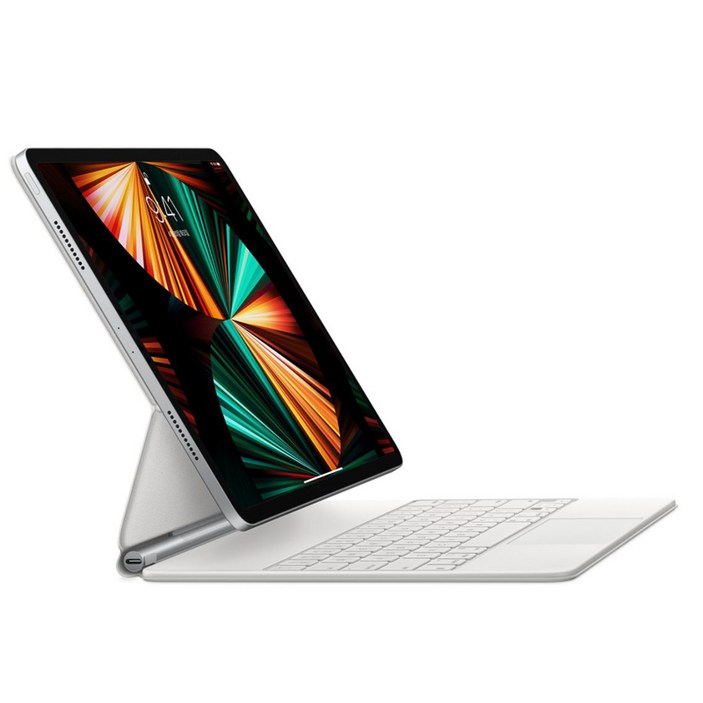 ISEE아이시 Apple 매직 한국어 키보드 iPad Pro 12.9 호환용 P129, 화이트 실버, iPad Pro 12.935세대 ISEE아이시 Apple 매직 한국어 키보드 iPad Pro 12.9 호환용 P129, 화이트 실버, iPad Pro 12.935세대