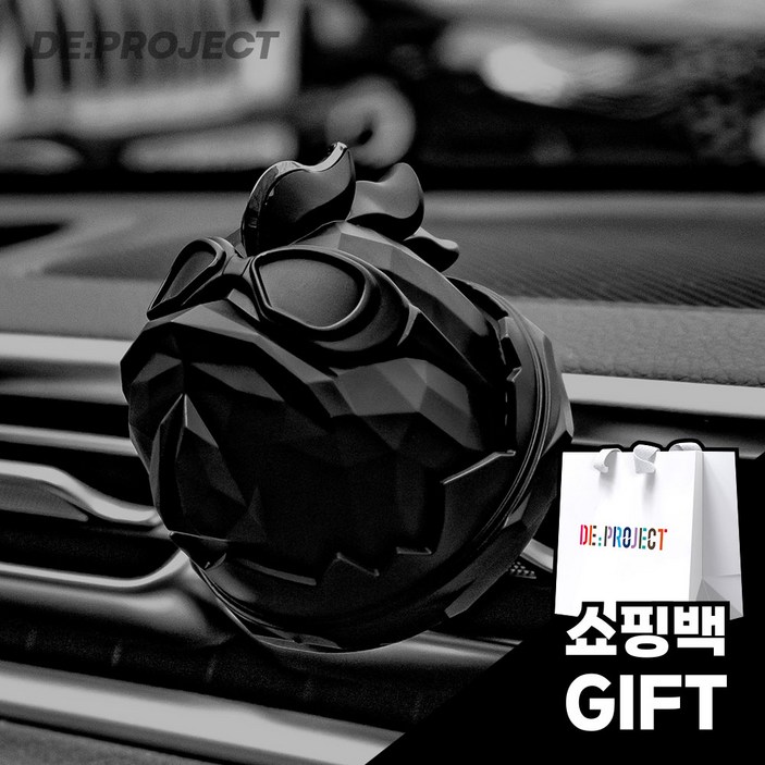 디프로젝트 디꼬끼오 닭 차량용 방향제 색상6종 선택향6종 선택