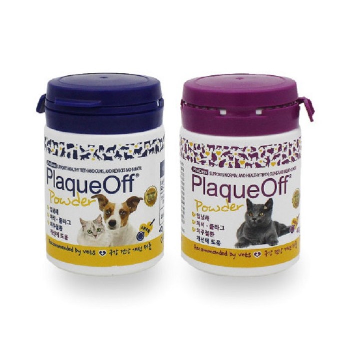 프로덴 플라그오프 강아지 고양이 치석 입냄새 플라그 제거 파우더 40g+소세지 5p, 30g, 1개