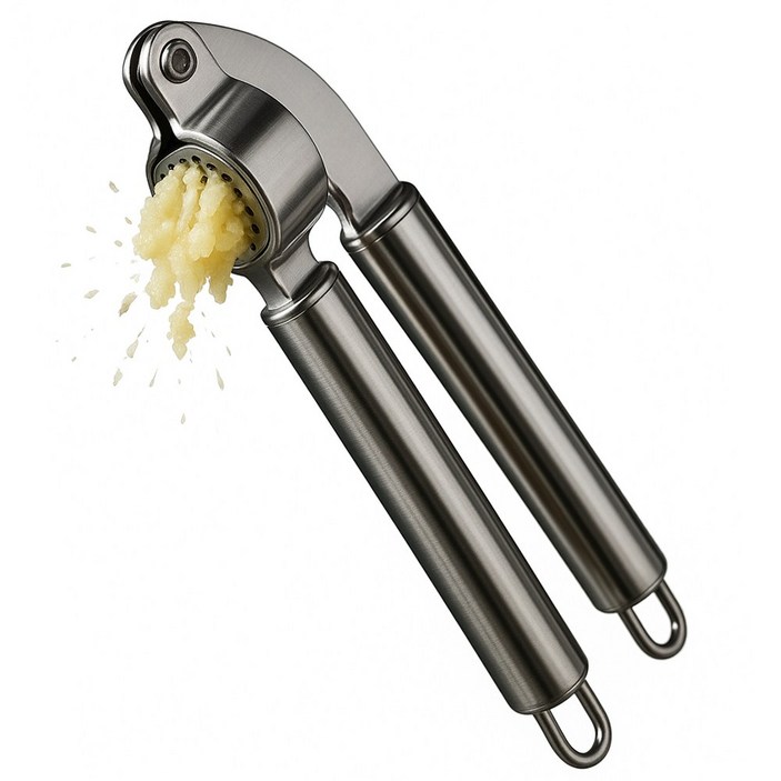 오샤레 마늘 다지기 프레스 으깨기 스텐