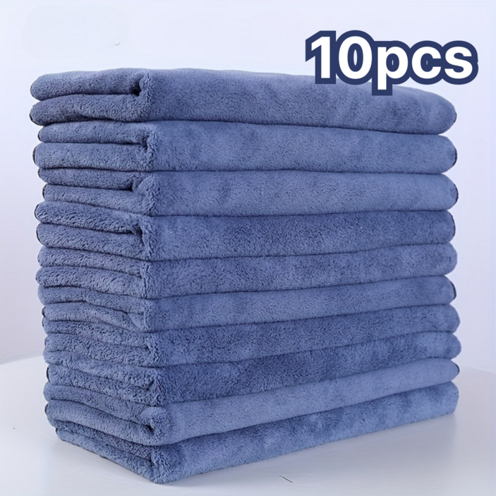 부드러운 극세사 마이크로 화이버 타월 10p 세트