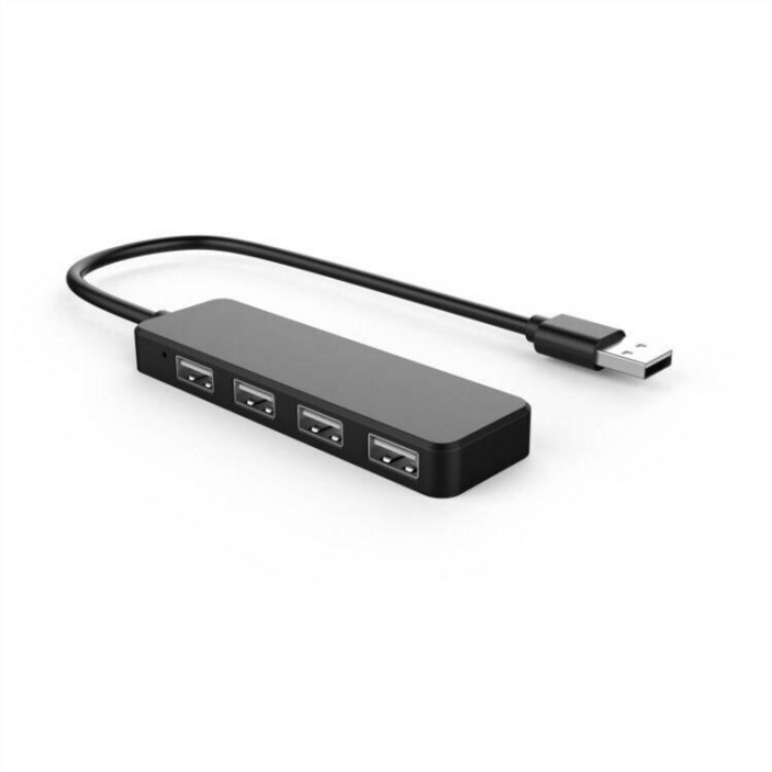 스노우드림 자동차 USB 디스펜서 확장기 usb 멀티포트 어댑터 차량용 휴대폰 충전기 허브, 2.0 확장기선30cm