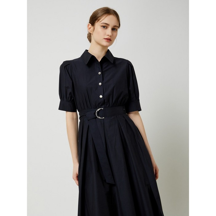 씨씨콜렉트 중계점 벨티드 플레어 롱 원피스 C242PSE140 여름 원피스