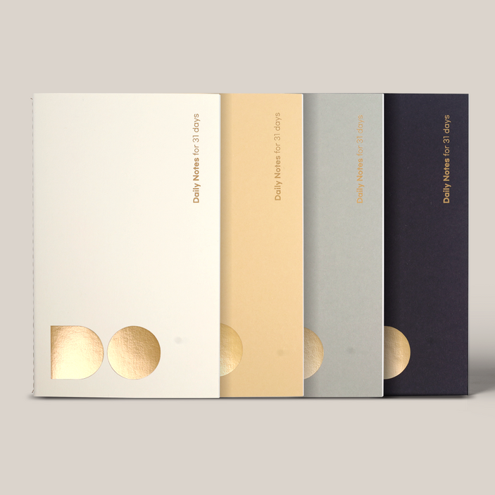 [무딘취향] 데일리 노트 31days 한달노트  4개