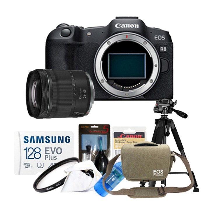 캐논 EOS R824105mm F47.1 IS STM메모리포함 8종 악세사리 패키지컬스