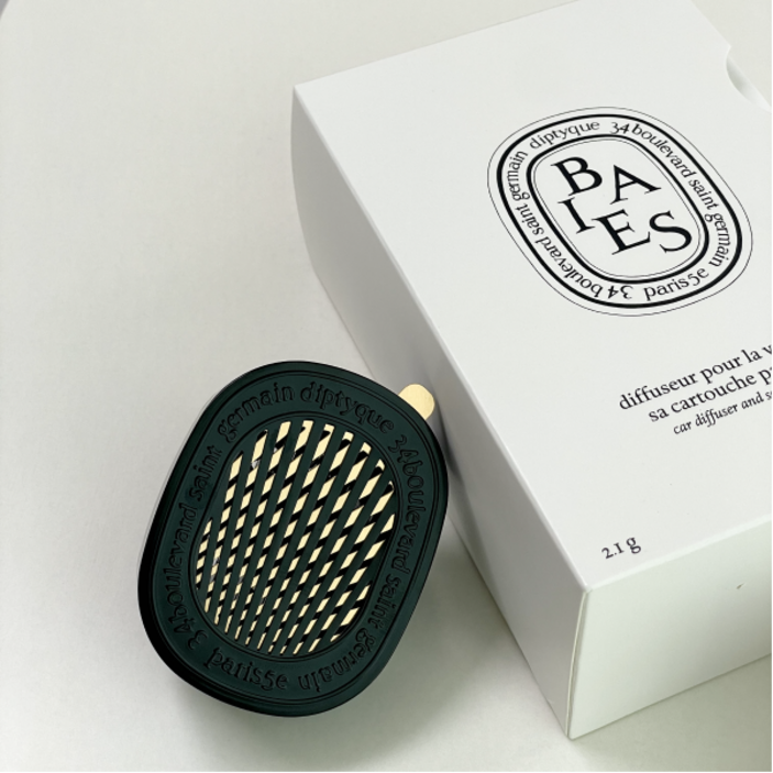 딥디크 차량용방향제 세트 베이baise 34번가 송풍구형케이스+리필 1세트