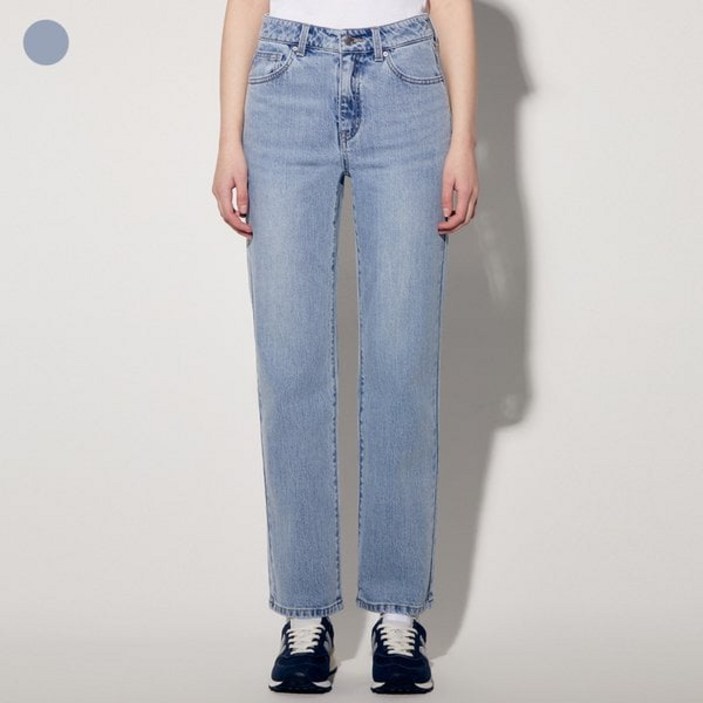 백화점정품 게스 에센셜 여성 톤 스트레이트 얇은 명품 브랜드 바지 편한 매장