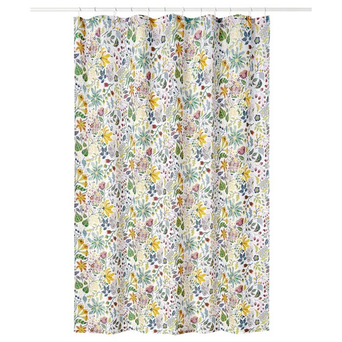 이케아 STRANDLUMMER 스트란들룸메르 샤워커튼 180x200cm 욕실커튼 가림막 방수 샤워부스