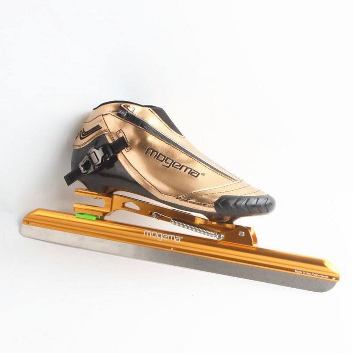 입문용 스피드스케이트화 시티런 쇼트트랙 아이스 성인용 어린이 연습용 초보자, 전위 골드 열가소성 모델