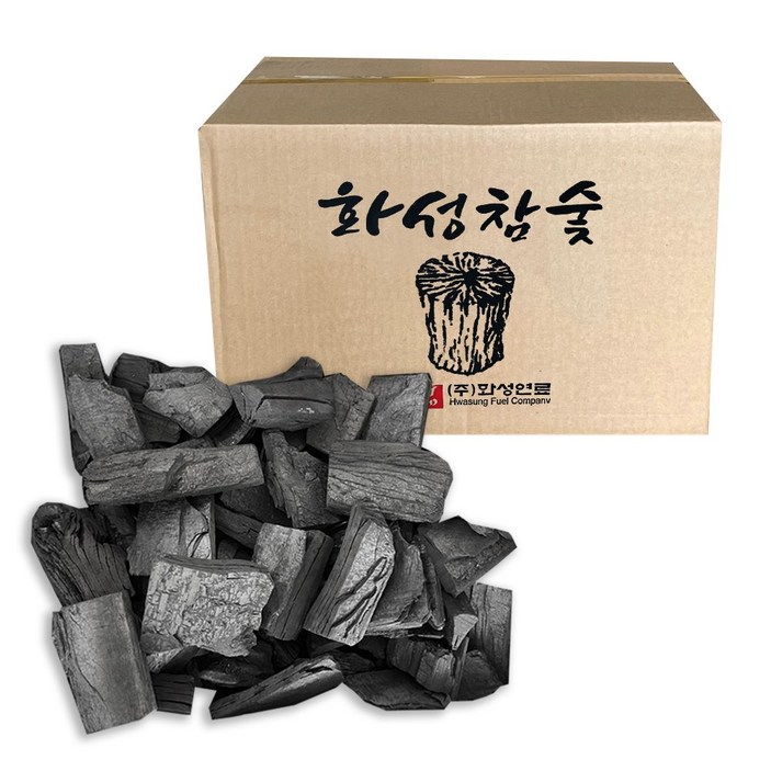 화성 바베큐 참숯, 10kg, 2개