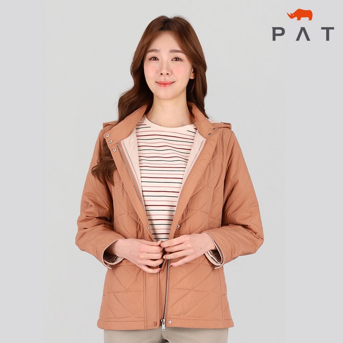 PAT 여성 퀼팅 패딩점퍼1J21301
