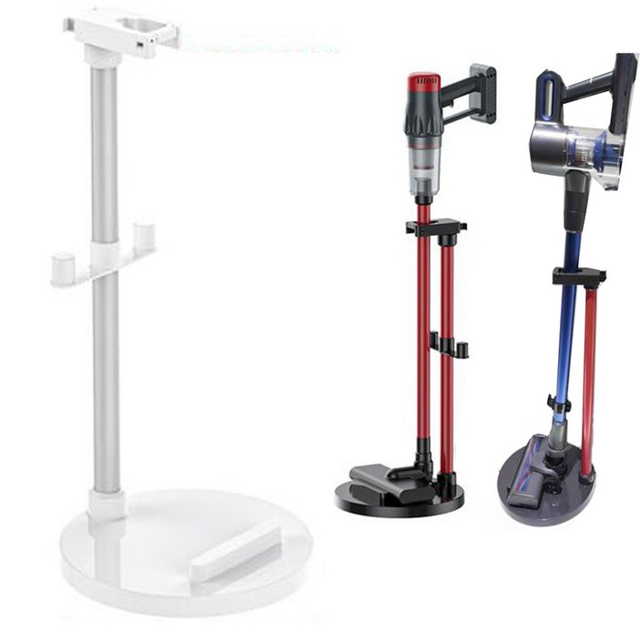 초 간편 조립 무타공 무선 청소기 거치대 스탠드 다이슨 삼성 LG 차이슨 등 호환 심플한 디자인