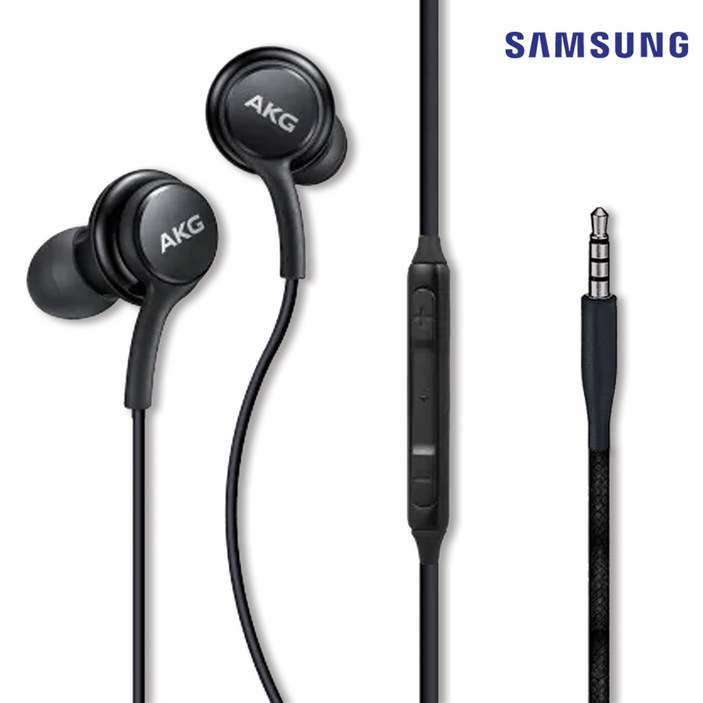 삼성 정품 AKG 3.5mm 인강 갤럭시 S10 S9 노트9 스마트폰 이어폰