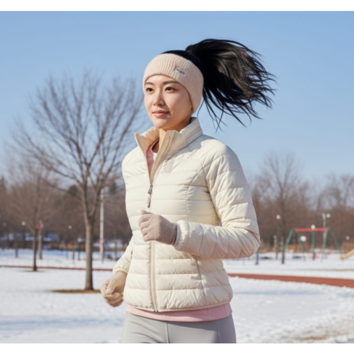 제이엔 러닝 귀마개 겨울 방한 헤어밴드 스포츠 밴드