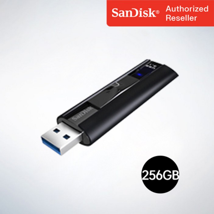 샌디스크 USB 메모리 Extreme Pro 익스트림 프로 USB 3.2 CZ880 256GB