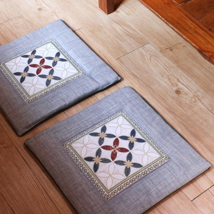 데코벨 부클 전통 마 방석 여름방석고급방석