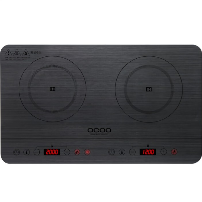 오쿠 프리미엄 IH 인덕션 2구, OCCIH2500H, 일반형 오쿠 프리미엄 IH 인덕션 2구, OCCIH2500H, 일반형