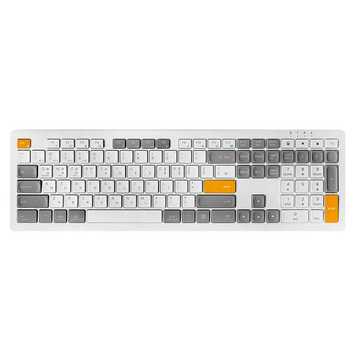 플레이기어 블루투스 멀티패어링 무소음 Silent 무선 일반형 키보드