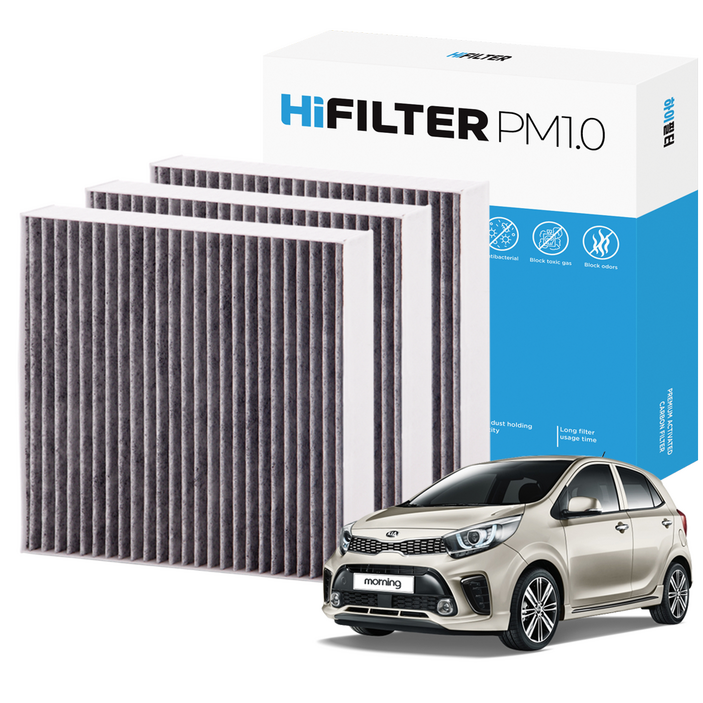 21 하이필터 PM 0.3 활성탄 자동차 에어컨 필터 기아