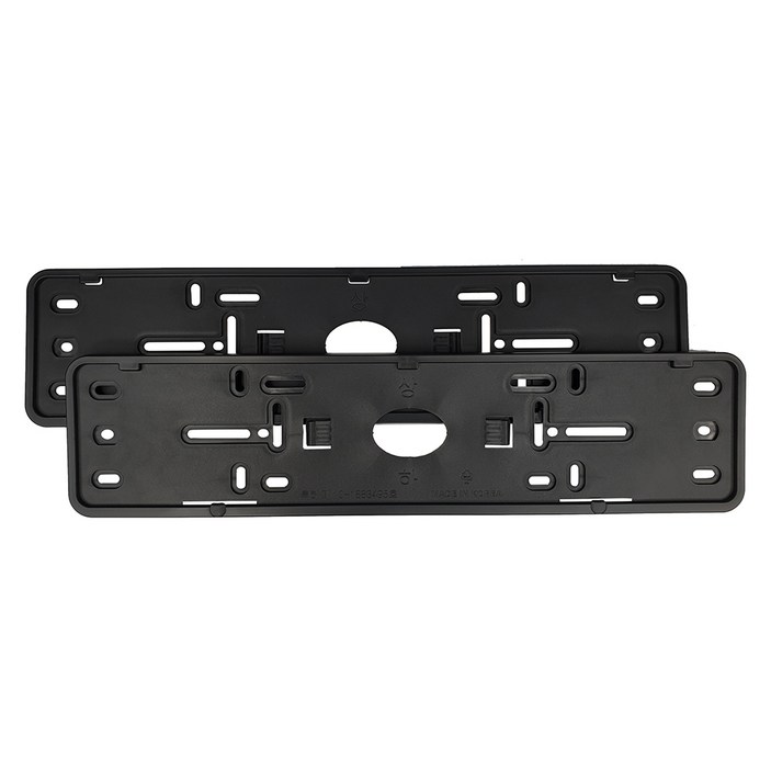 신형 비천공 번호판가드 일반형 2P 1세트앞뒤판 무봉인 번호판 천공겸용 국산차 전차종 가능