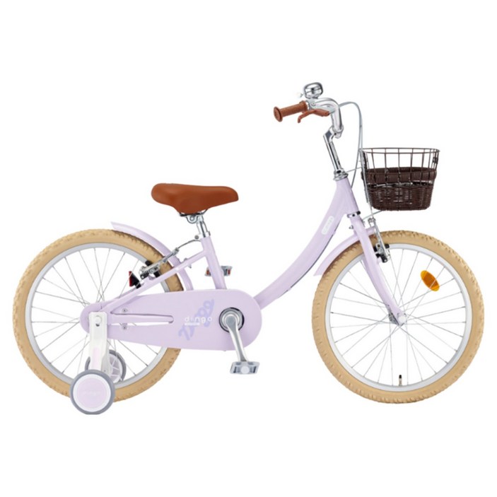 2026 삼천리자전거 딩고 20인치 아동용 보조바퀴 자전거, 라일락, 1개, 134cm