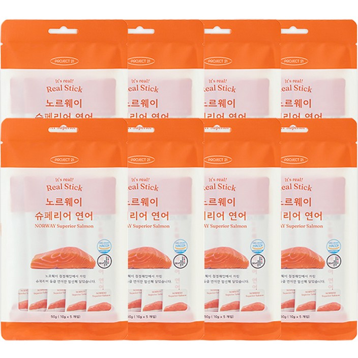 프로젝트21 반려동물 리얼스틱 츄르 간식 10g x 5p