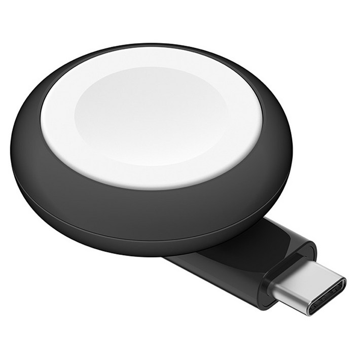 벨킨 부스트차지 휴대용 애플워치 마그네틱 무선 충전기 WIZ022qcBKB1, 블랙, 1개