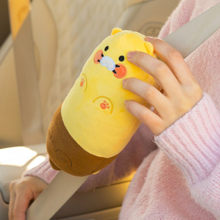 카카오프렌즈 발라당 차량용 안전벨트 커버