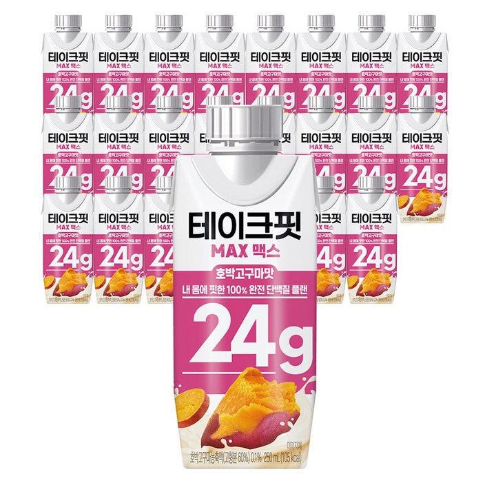 테이크핏 맥스 호박고구마맛 상품군