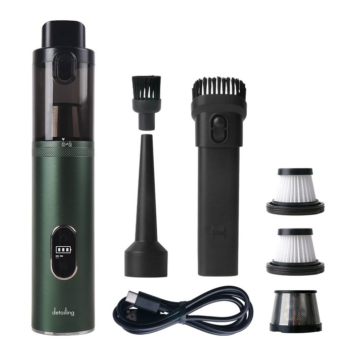 디테일링 BLDC 차량용 핸디형 무선 청소기 플러스, WS-V21, 워터멜론