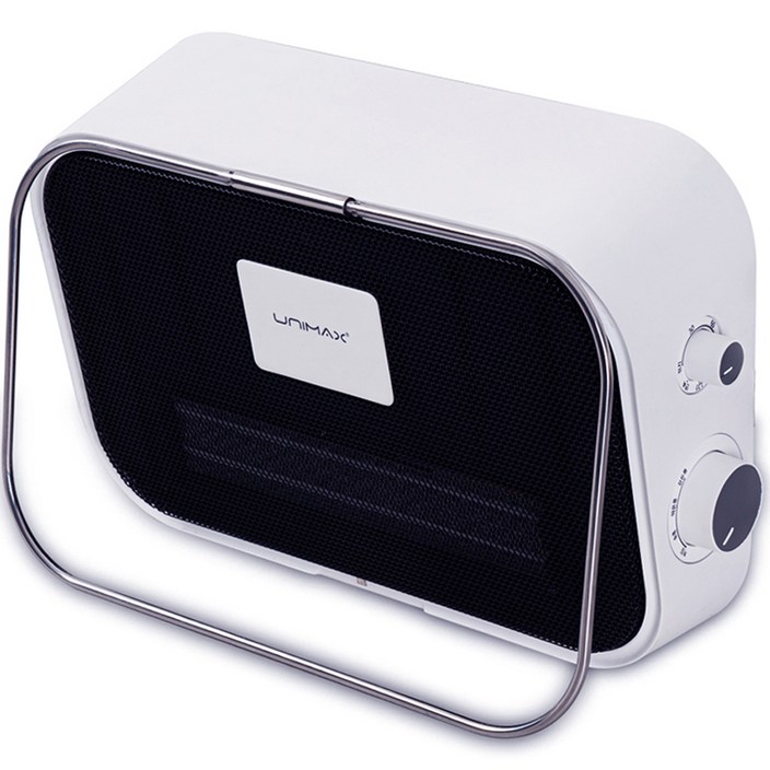 유니맥스 벽걸이형 PTC 욕실 전기 온풍기, UPTB3205W, 화이트