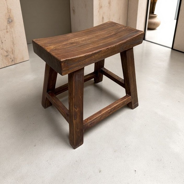 미니 원목의자 빈티지 원목스툴 우드스툴 앤틱 낮은의자 카페 스톨