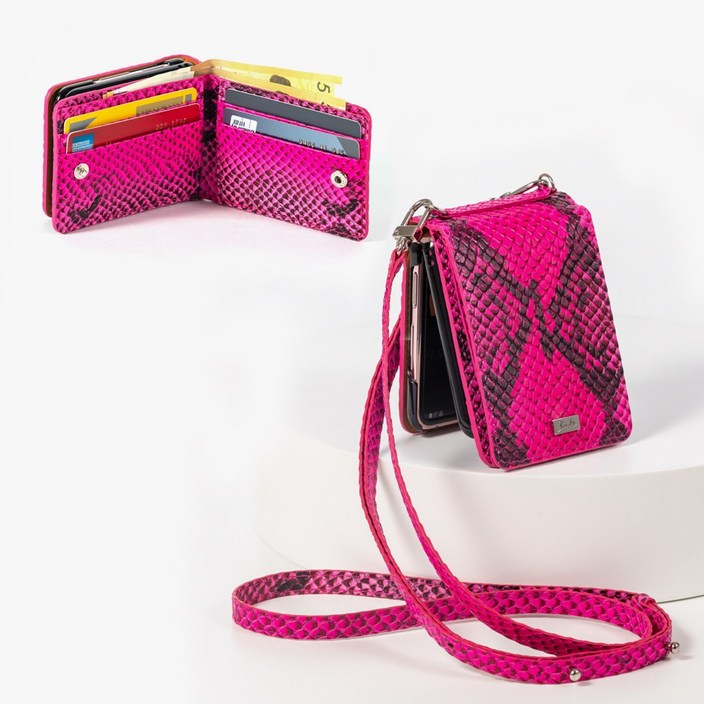 지갑형 갤럭시 Z플립 지폐 카드6장 수납 핸드폰케이스