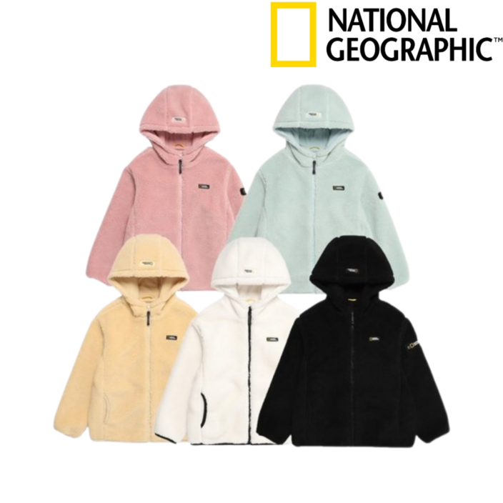 국내매장판 AS 가능 내셔널지오그래픽키즈 코스토니 플리스 뽀글이 풀집업 K224UFJ910