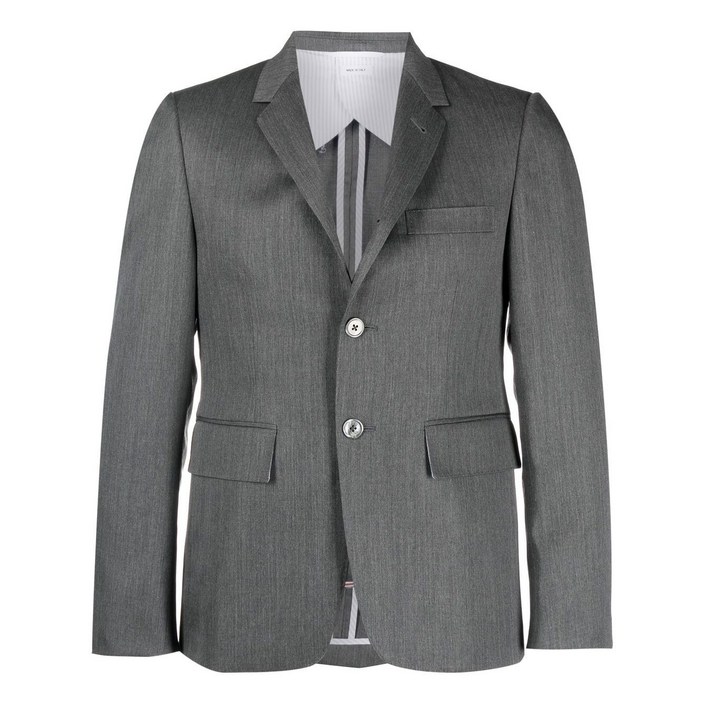 톰 브라운 싱글 브레스티드 울 블레이저