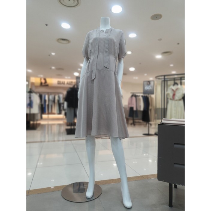 데코 잔체크 쉬폰원피스P4G21WOP270_DG