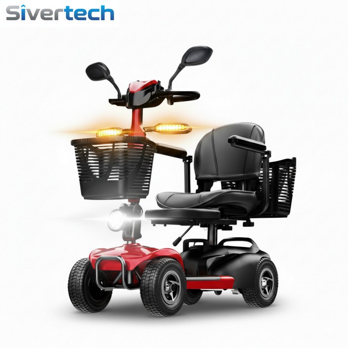 실버테크 프리미엄 노인 전동차 노인 어르신 전동 스쿠터 전동차 전동 스쿠터