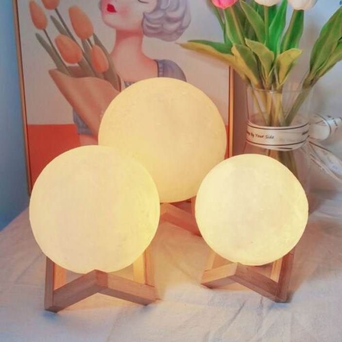 문 램프 달 무드등 크기별 모음/LED인테리어/조명등 수면등/꾸미기등 만들기 달무드등