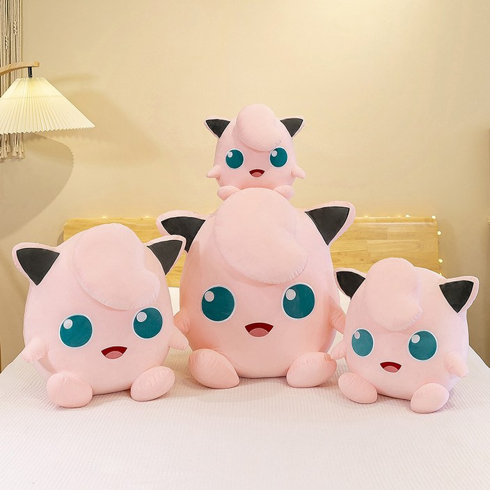 아이디어 신상 핑크 푸딩 벨벳 장난감 귀여운  지글리퍼프 인형 괴물 푸딩 피규어 선물